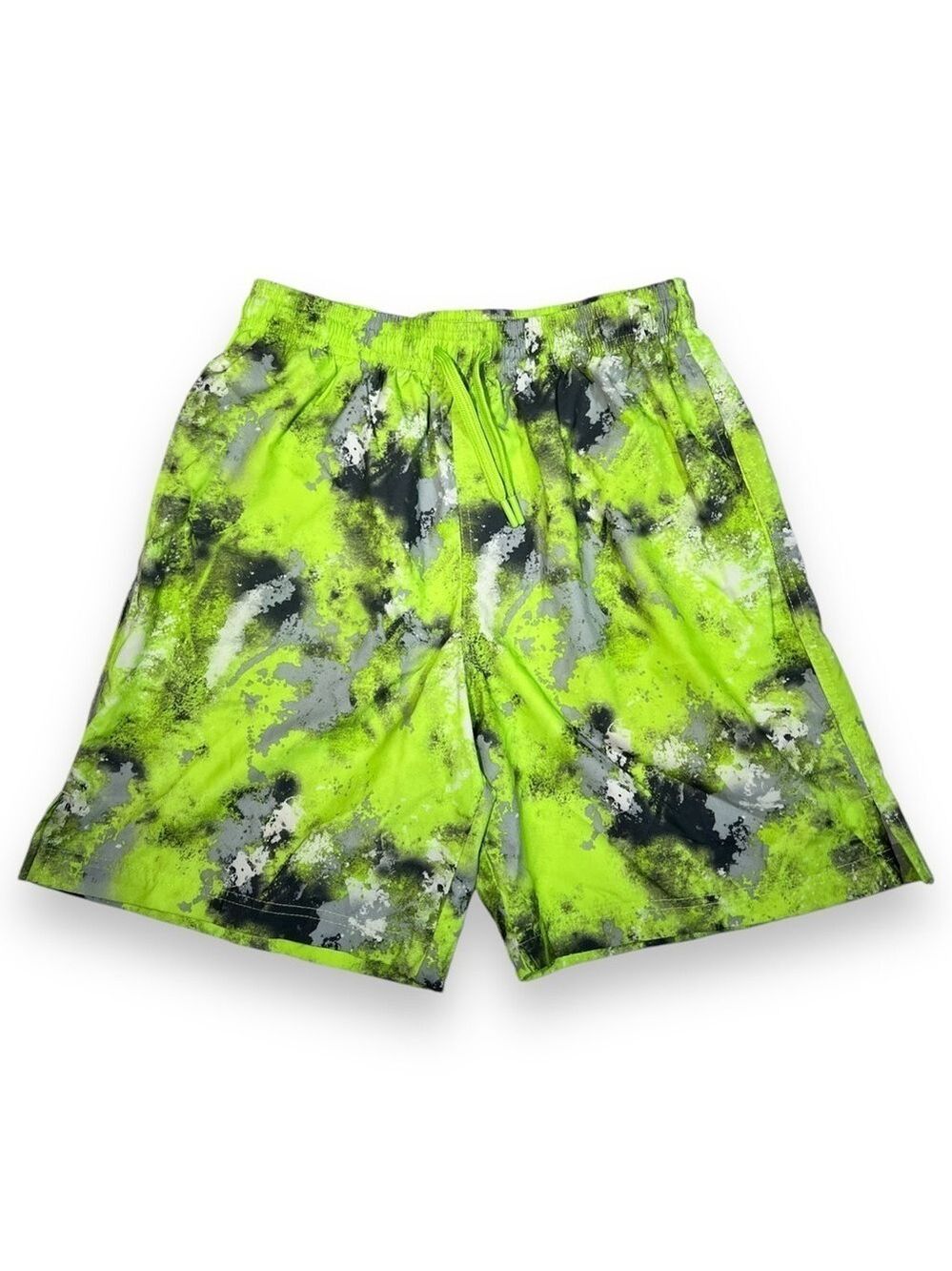 Athletic Works Boy’s Soccer Shorts Vibrant Lime Size 14/16 Husky